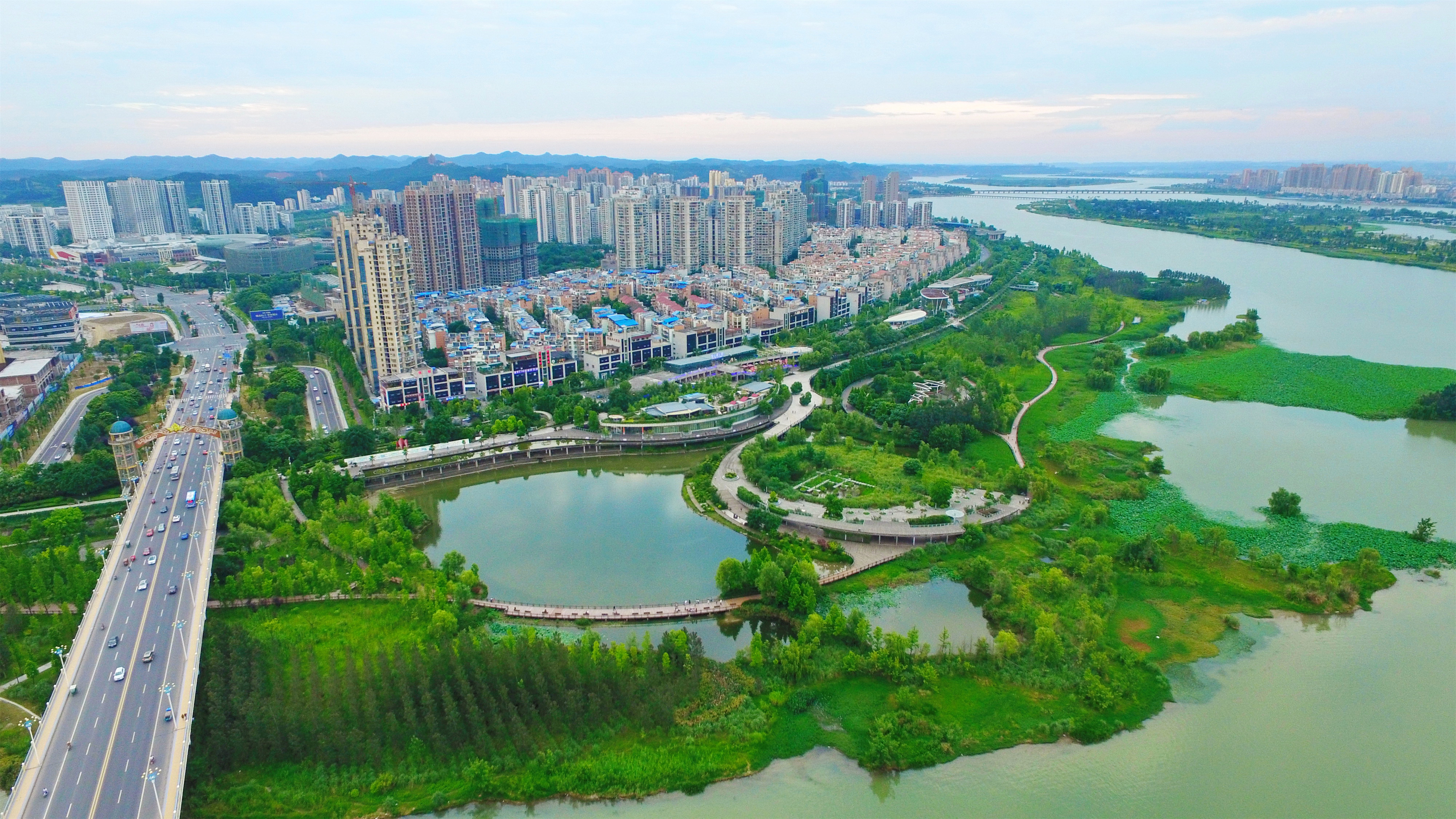 遂宁河东新区建设