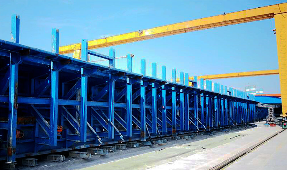 公司自主研发T梁液压模型