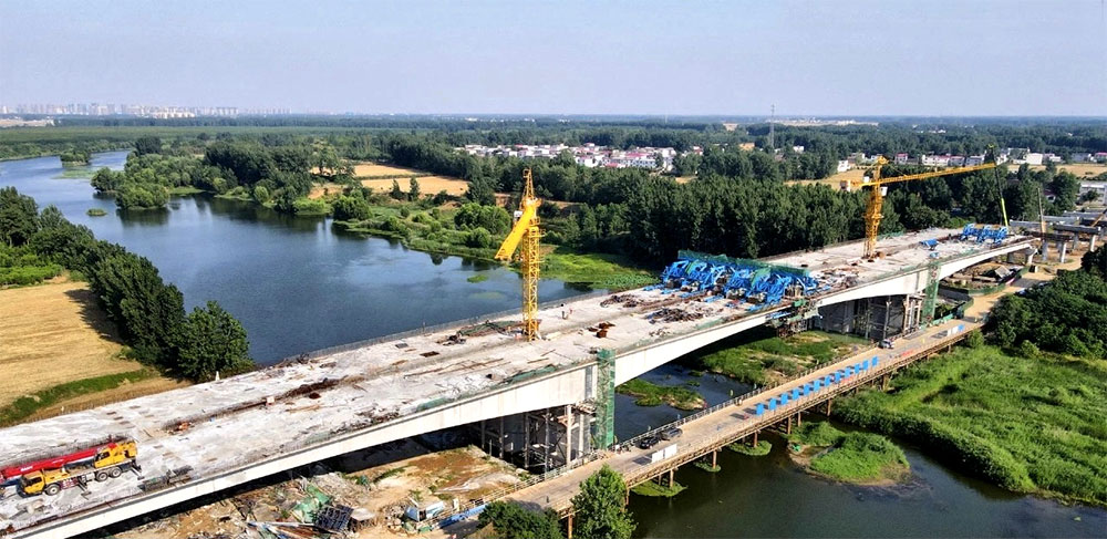 漯河西环线沙河大桥