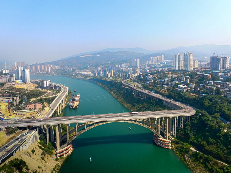 涪陵乌江大桥复线桥